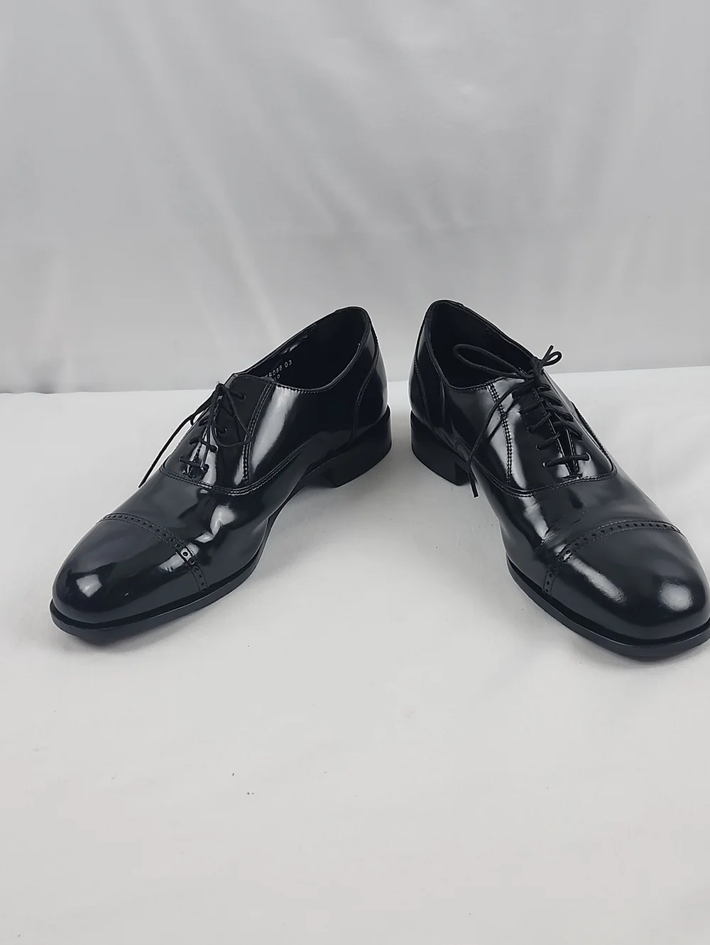 Florsheim Lexington Cap Toe Oxford Shoes Black Mens 12 D (Medium Width)